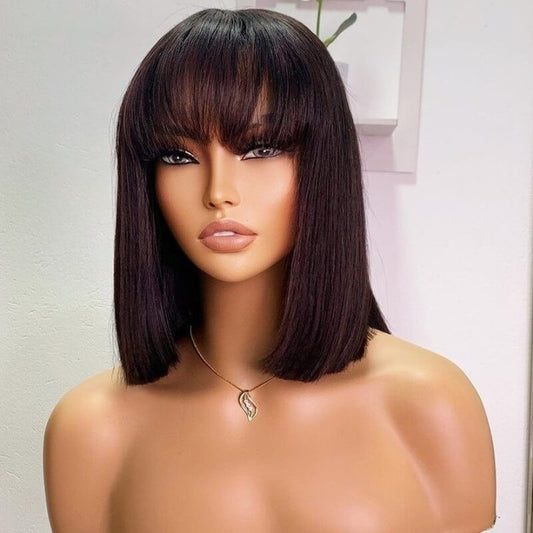 Bob Wig with Bangs